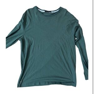 Greyson Teal Long Sleeve Tee